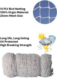 WNE Jaliwale Pigeon Net Anti Bird Net for balcony Pigeon Net for balcony 8ft X12ft(96 sq.ft) Camping Net