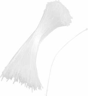 greengrow 3" White 5000 Pcs Plastic Loop Lock Pins Nylon Plastic Tip, Plastic Pins, Plastic Tip Tip  Pins