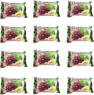 Harmony Grape Extract Fruity Soap pack of 12pcs (75g)