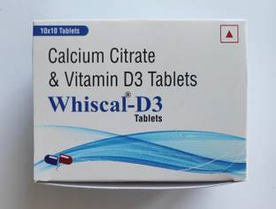 WHISCAL D3 CALCIUM CITRATE & VITAMIN D3 TABLETS
