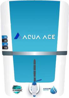 Aqua Ace Alkaline Ro Water Purifier With High 3000 TDS Membrane With TDS Adjuster 12 L RO + UV + UF + ...