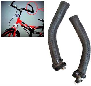 IndiaLot Bicycle End Bar MTB Protective Handle End Claw Bar (Black) Bicycle Handle Grip
