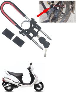 Qiisx Computerised Wave Key Bike Front Shocker Lock Wheel Lock Bike Front Shocker Lock Wheel Lock For Duro Wheel Lock