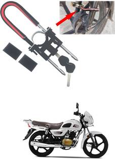Qiisx Computerised Wave Key Bike Front Shocker Lock Wheel Lock Bike Front Shocker Lock Wheel Lock For Radeon Wheel Lock