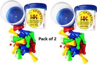 HK Sport & Toys 2 Pack of Ludo Dice, Tokens & Dice Shaker Board Game Accessories