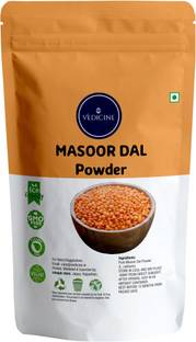 VEDICINE Pure and Natural Masoor Dal Powder (RED LENTILS) For Face and Skin