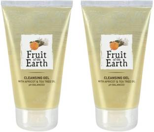 Modicare Fruit of the Earth Cleansing Gel With Apricot, 150ml each, (S/2) Face Wash