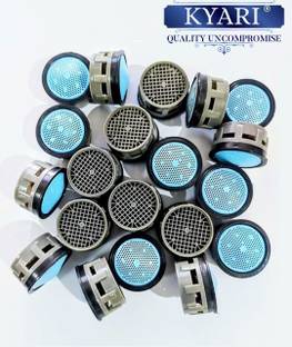 Kyari PVC Aerator Foam Flow High-Pressure Water Tap Replacement ( PACK OF, 20 Piece ) Aerator Foam Flow Faucet