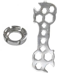 IndiaLot Bicycle Tool Kit Cycle 13 Spanner With 6 Way Spoke For Maintenance Bicycle Brake Disk