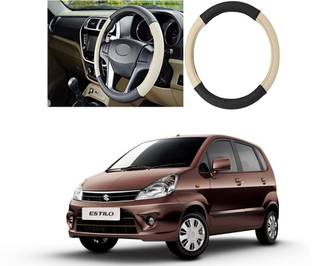 इट्रेडज़ोन हाथ से सिला हुआ स्टीयरिंग कवर Maruti Zen Estilo के लिए