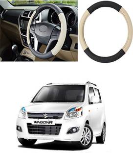 Etradezone Hand Stiched Steering Cover For Maruti WagonR