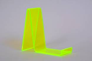 LHM 1 Compartments Acrylic Shoe Stand, Shoe Display Stand, Showroom L-Shape (Pack of 12) For Displaying Shoes