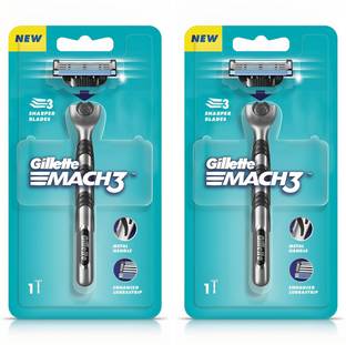 Gillette Mach 3 Shaving Razor, Men