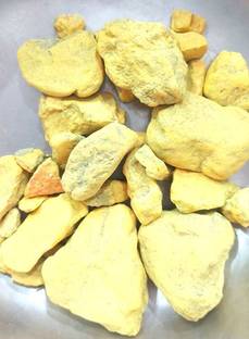 VINARGHYA Dagadi Hartal / Dagdi Haratal / Hartaal / ???? ????? Regular Asymmetrical Crystal Stone