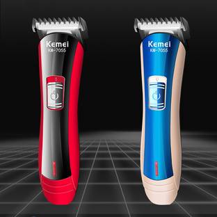 Nka 7055 Red Hair Cutting Saving Classic Machine Beard Trimmer Trimmer 60 min  Runtime 1 Length Settings