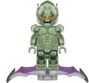 FOZZO-SK New Green Goblin Legoing Multiverse Building Blocks Mini Toy Figure Puzzle Kids