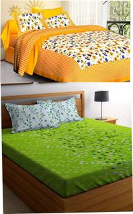 NAIWAL FASHION Cotton Double Bed Cover