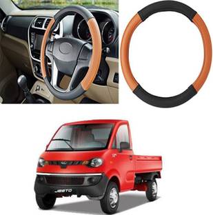 Etradezone Hand Stiched Steering Cover For Mahindra Universal For Car