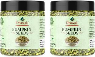 Dhawak Combo Pack of 250g Each Total 500g pumpkin seeds for eating with zinc and fiber Pumpkin Seeds