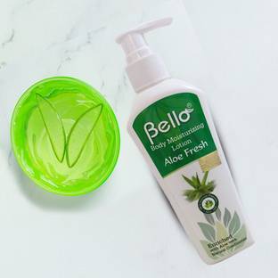 Bello Body Moisturizing Lotion Aloe fresh for soothing skin & Deep Nourish Moisturiser 200 ML
