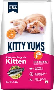 Kitty Yums Ocean Fish 1.2 kg Dry Young Cat Food