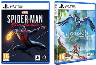 SPIDERMAN MILES MORALES & HORIZON FOREBIDDEN WEST (COMBO)