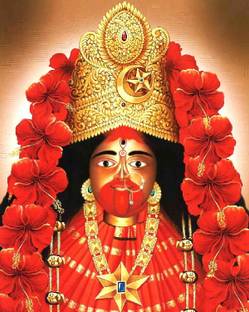 Self Adhesive UV Coated High Resolution Vinyl Print – Maa Tara - Poster Fine Art Print