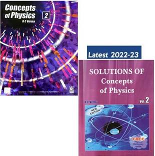 Concepts Of Physics VOL - 2 (Class-12 )And Solutions Of Concepts Of Physics Vol.2- Set Of 2 Books (2022-2023)