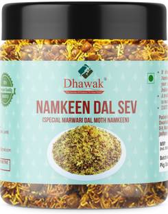 Dhawak Namkeen Dal sev (Dalmoth) Mixture namkeen Normal Spicy Special Marwari Dalmoth
