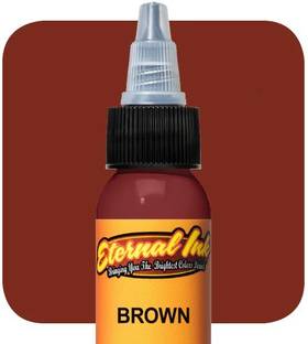 ETERNAL BROWN TATOO INK 1/2 OZ Tattoo Ink