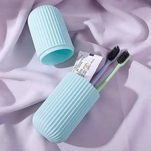 Scholify Plastic Capsule Toothbrush Box Case Holder Travel Cover- Pack of 1 Plastic Toothbrush Holder