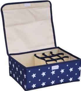 Pinkmpire 13 Grid Undergarments collapsible drawer dividers wardrobe storage Fabric closet