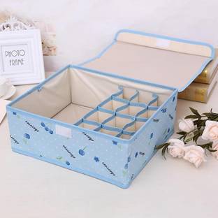 Grilazza 13 Grid Undergarments collapsible drawer wardrobe storage closet organizer