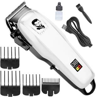 SPF Low Noise Smooth Rechargeable Hair Clipper For Man Adjustable Trimmer For Man Trimmer 120 min  Runtime 4 Length Settings