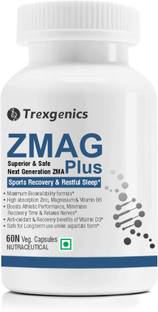 Trexgenics ZMAG PLUS Bioavailable Sports Recovery & Restful Sleep