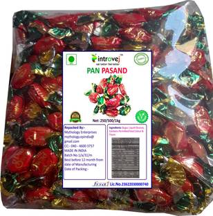 INTROVEJ PAN PASAND 1Kg in Pouch Pan Candy