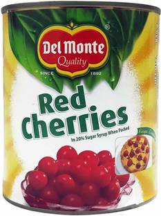 Del Monte Canned red cherry fruit -840 GM ( Pack of 1) Fruits