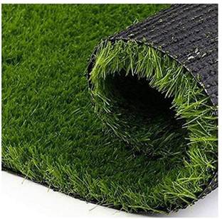 Worthful Creations Green Polypropylene Carpet
