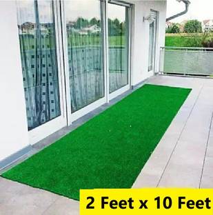 Worthful Creations Green Polypropylene Carpet