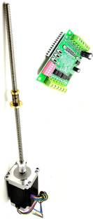 INVENTO 1pc TB6560 Driver+Nema23 25 Kg-cm Motor+Flexi coupling+500mm 8mm T8TR8 2mm Screw Automotive Electronic Hobby Kit