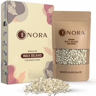Enora Hair Removal Brazilian Hard Wax Beans | White Chocolate Wax