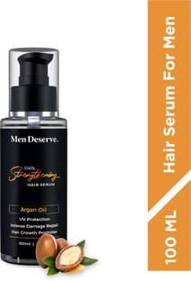 Men Deserve Hair Strengthening Serum enriched with Argan Oil for Hair Growth