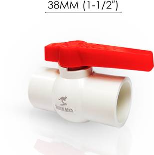 Super MK 38MM (1-1/2”) Heavy UPVC Ball Valve (Plain) Ball Valves