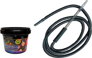 Puff Smart Black Disposable Hose With Premium Herbal Chocolate Hookah Flavor