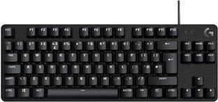 Logitech G413 TKL/Compact Backlit, Tactile Mechanical Switches, Anti-Ghosting Wired USB Standard Gaming Keyboard Compatible with Desktop, Laptop, Mac G413 TKL/Compact Backlit, Tactile Mechanical Switches, Anti-Ghosting