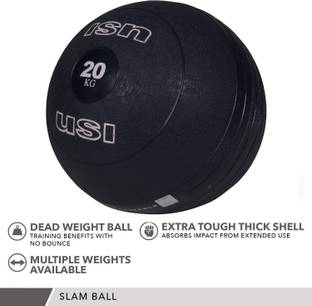 usi Slam Ball, Slam Medicine Balls 8Kg Smooth Textured Grip Dead Weight Balls Medicine Ball