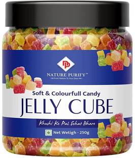 Nature Purify Jelly bites | Soft Candy | Colourfull Candy | 250g Fruity Mouth Freshener