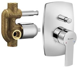 Parryware Crust ultra High Flow Diverter with upper trim Set Of 1 pic 4831002 Diverter Faucet