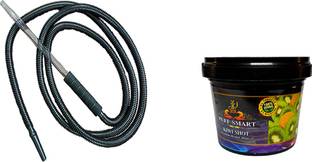 Puff Smart Black Disposable Hose With Premium Herbal Kiwi Shot Hookah Flavor