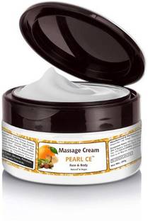 Passion Indulge Natural Massage Cream Pearl CE for Face and Body - 250gm
